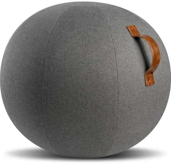JobOut Coreball Icon - Balanceball Design Filzstoff Dunkelgrau