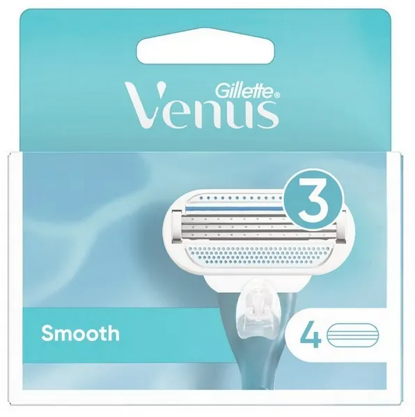 Gillette - Venus Smooth Rasierklingen - 4er Pack